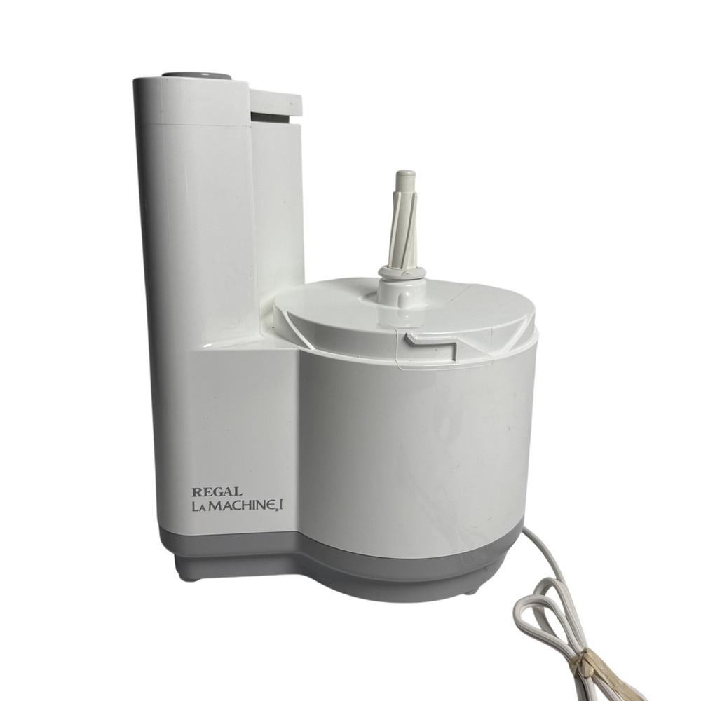Regal La Machine I Food Processor Replacement Motor Base Model V White Gray